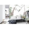 Fototapete Tropical Trees And Leaves For Digital Printing Wallpaper  Custom Design Wallpaper - 3D