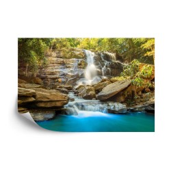 Fototapete Wasserfall - Kaskade