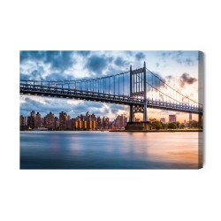 Leinwandbild Brücke In New York