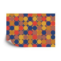 Fototapete Retro Pattern  Geometric Colorful Abstract