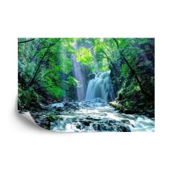 Fototapete Wasserfall Im Wald