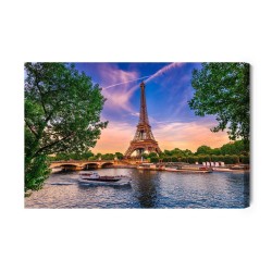 Leinwandbild Eiffelturm  Paris