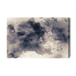 Leinwandbild Abstrakte Dunkle Wolken