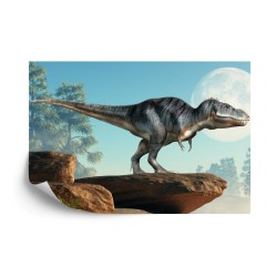 Fototapete Dinosaurier Auf Den Felsen