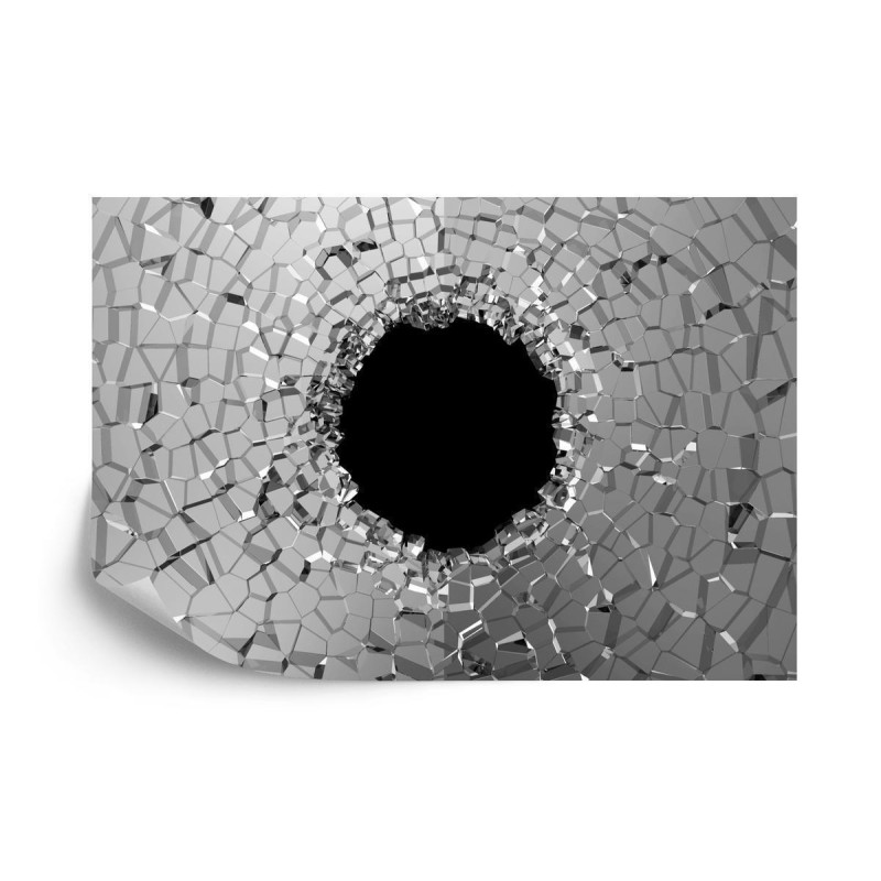 Fototapete Abstrakter Tunnel 3D Effekt