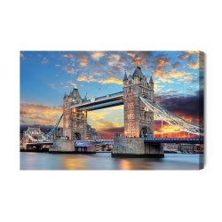 Leinwandbild Brücke Tower Bridge In London