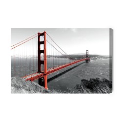 Leinwandbild Brücke Golden Gate In San Francisco
