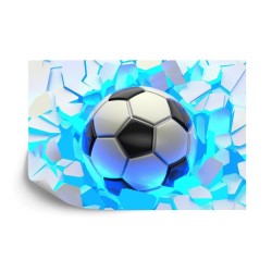 Fototapete Für Jungen  Fußball 3D