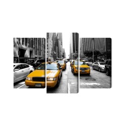 Mehrteiliges Bild Taxis In New York
