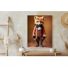 Poster An Anthropomorphic Fox Wearing Victorian 1800S Suit