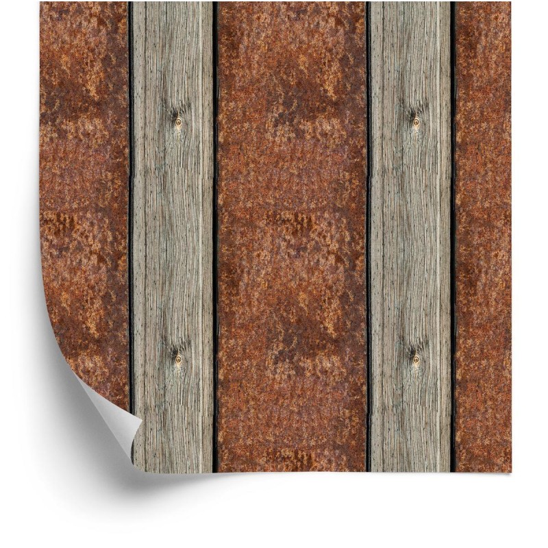 Tapete Muster Aus Holzplanken