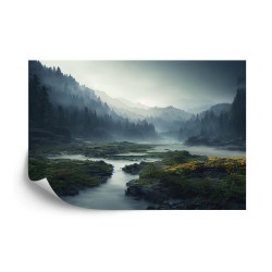 Fototapete Breathtaking Landscape 4K Background