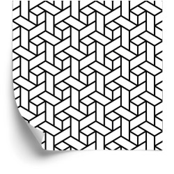 Tapete Geometrisches Muster - Optisch