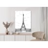 Poster Eiffelturm - Skizze