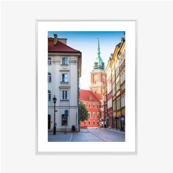 Poster Architektur Der Warschauer Altstadt