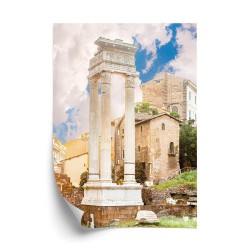 Poster Säule Im Tempel Des Apollo Sosianus
