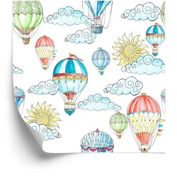Tapete Luftballons Und Sonne