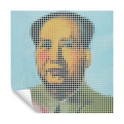 Fototapete Quadratisch Mao-Ikone
