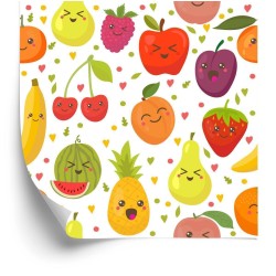 Tapete Für Kinder - Happy Sweet Fruits