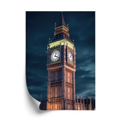 Poster Londons Big Ben Bei Nacht