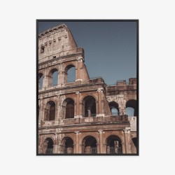 Poster Architektur Des Kolosseums Vor Blauem Himmel
