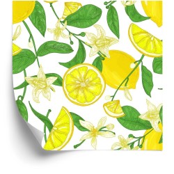 Tapete Saftige Zitronen