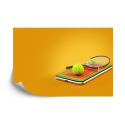 Fototapete Tennis Auf Ihrem Smartphone
