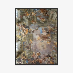 Poster Römische Architektur Mit Fresken