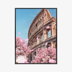 Poster Das Kolosseum In Rom Im Frühling