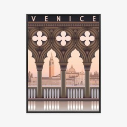 Poster Früher Morgen In Venedig