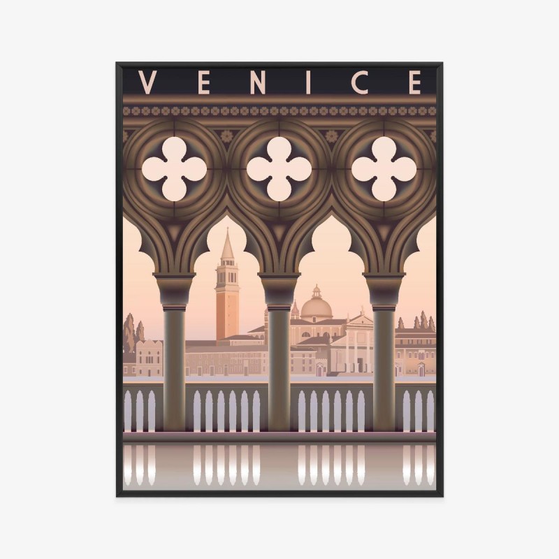 Poster Früher Morgen In Venedig