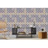 Tapete Wand Orientalische Mosaik-Fliesen-Muster