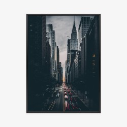 Poster New Yorker Straße Und Architektur