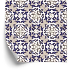 Tapete Schönes Stilvolles Marokkanisches Mosaik