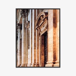 Poster Kirche Des Heiligen Ignatius Von Loyola In Der Architektur Roms
