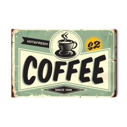 Leinwandbild Kaffee Getränk Coffee Tasse Bar Restaurant Tafel Usa Amerikanisch
