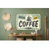 Leinwandbild Kaffee Getränk Coffee Tasse Bar Restaurant Tafel Usa Amerikanisch