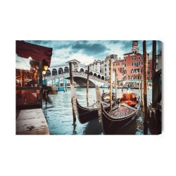 Leinwandbild Landschaft Von Venedig