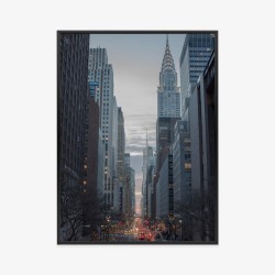 Poster Blick Auf Die 42. Straße In Manhattan