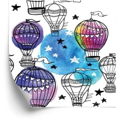 Tapete Luftballons Gegen Die Sterne