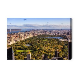 Leinwandbild Luftaufnahme Von New York City