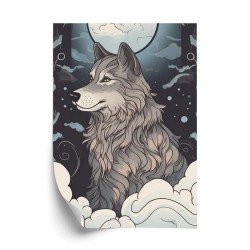 Poster Der Wolf Und Der Mond