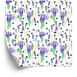Tapete Blumensträuße Aus Lavendel