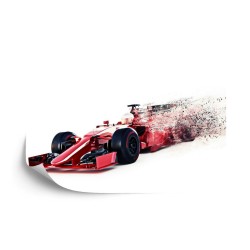 Fototapete Abstraktes F1-Auto