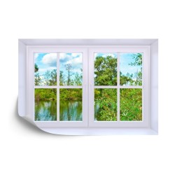 Fototapete Window To Nature